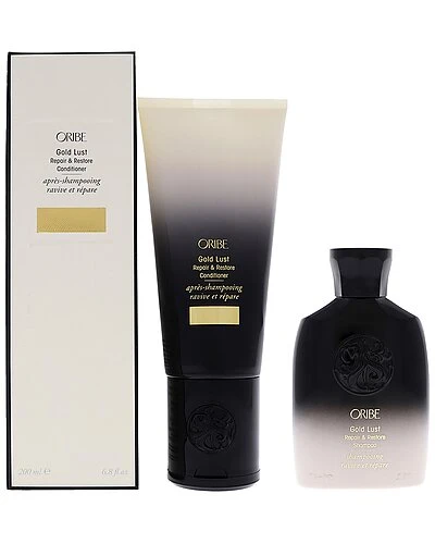 Oribe Gold Lust Repair & Restore Shampoo And Conditioner Kit Women 1 Oribe Gold Lust Repair & Restore Shampoo And Conditioner Kit Women