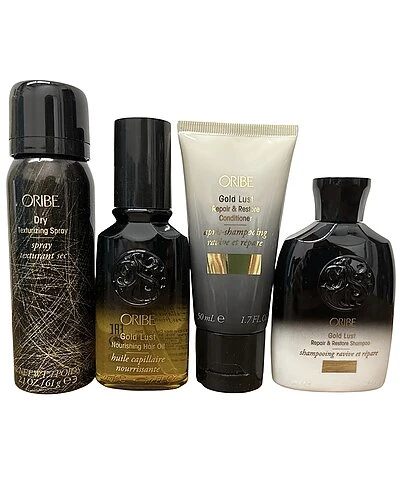 Oribe 4pc Gold Lust Travel Kit Women 1 Oribe 4pc Gold Lust Travel Kit Women
