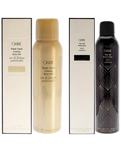 Oribe Flash Form Finishing Spray Wax & Tres Set Structure Spray Women 2 Oribe Flash Form Finishing Spray Wax & Tres Set Structure Spray Women - Image 2